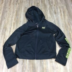 Abercrombie Kids Blue White Green Full Zip Jacket